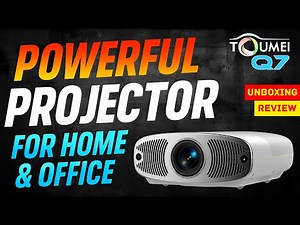 Top Smart Projector of 2025 for Home & Office: TOUMEI Q70 | UNBOXING REVIEW