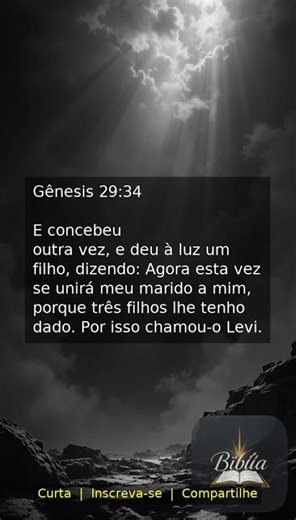 Gênesis 29:34 | Versículo Bíblico para Reflexão 🙏