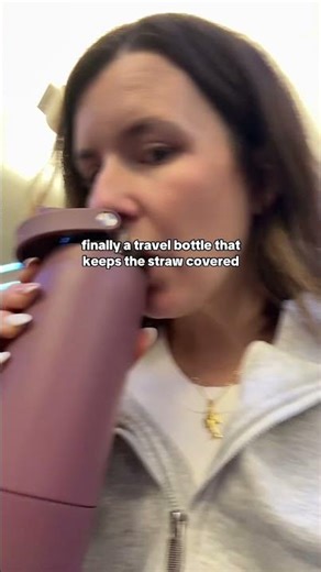 Travel Hack: The Ultimate Straw-Covered Water Bottle #Brumate #TravelEssentials