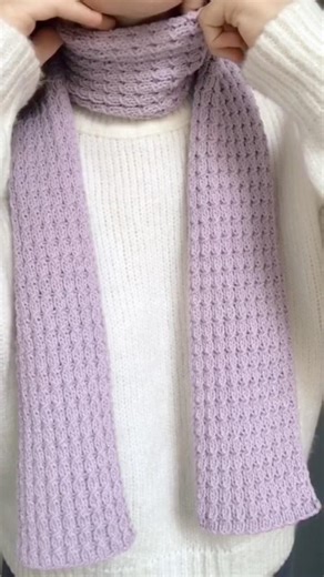 Cable knit scarf 🔮 #knitting #knittingpattern #knittingdesign #knitshawl #knitscarf #cablestitch