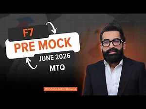 F7 Pre-Mock June 2026 MTQ | IAS 38, IAS 36 & Deferred Tax Explained By Mustafa Mirchawala