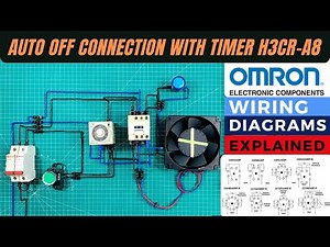HOW TO INSTALL THE WIRING ON THE AUTOMATIC OFF SYSTEM USING THE OMRON H3CR-A8 TIMER