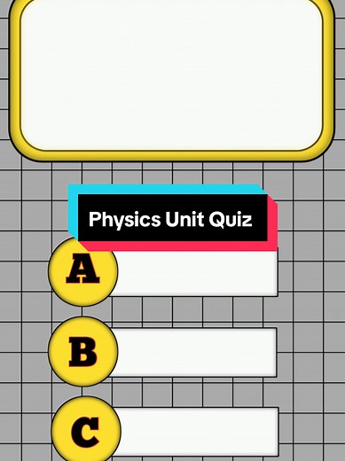 Physics Unit Quiz - Can you get 5/5? #trivia #Quiztime #unfreezemyaccount #Quiztest #2026
