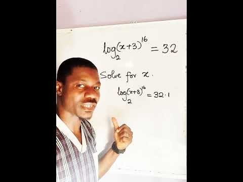 Exponential Logarithmic Equation