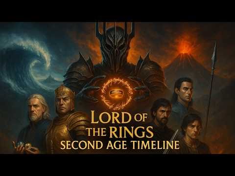 The COMPLETE LOTR Second Age Timeline | Rise and Fall of Númenor