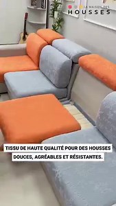 🛋️ Canapé défraîchi ? ✨ 💥 Rides, taches, décoloration ! 💯 Solution : Nouvelles housses à -50% ! 💻 Découvrez nos modèles 👉 https://www.lamaisondeshousses.fr | La Maison des Housses