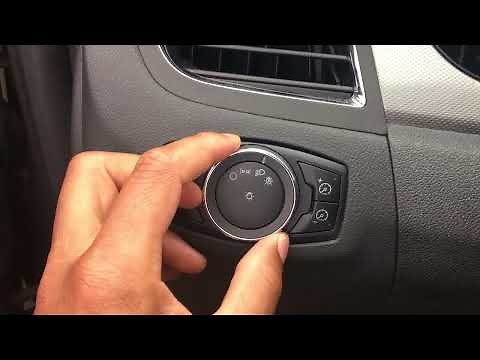 How To Operate Headlights Ford Edge