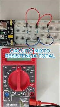 Mixed Circuit Total Resistance ✅#electronics