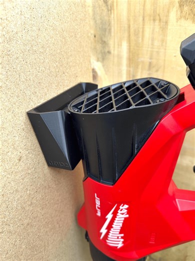 Milwaukee M18 Fuel Leaf Blower Wall Mount - Compatible With 3017-20 & 3017-21 - Holder Bracket for Garage Storage With Free Screws Included - Etsy