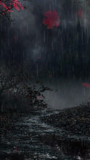 A Gothic Castle Appears… ⚡🌧️ #shorts #darkambience