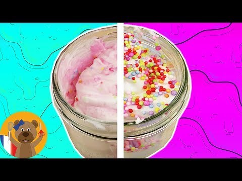5 idées de Slime dans un pot en verre | Super méthode pour faire