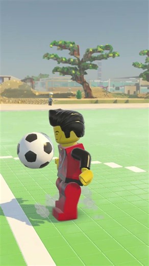 LEGO Worlds - Back then, on the largest LEGO football field [2017] in LEGO Worlds
