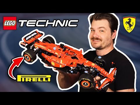 Building & Reviewing the LEGO Technic 42207 Ferrari SF-24 F1 Car