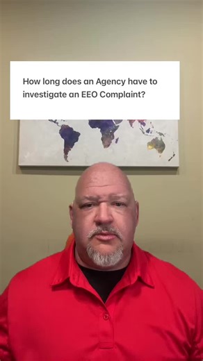 In general, a federal agency has 180 days to complete an EEO investigation after receiving the formal EEO complaint from the federal employee.