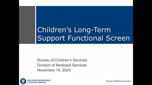 CLTS Functional Screen Teleconference 11.14.24