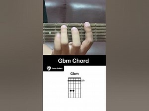 How To Play The Gbm Chord On Guitar - Guvna Guitars