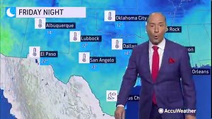 4.7K views · 76 reactions | In the wake of a major winter storm, a wave of Arctic air is sending temperatures well below normal across the southern Plains and challenging temperature records. ❄️ However, temperatures will trend upward as soon as this weekend: https://bit.ly/3AZsoJH | AccuWeather | Facebook