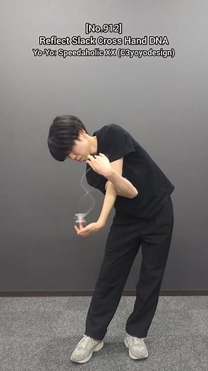 [No.912]🪀Today's Yo-Yo Trick & Tutorial: Reflect Slack Cross Hand DNA #yoyo #yoyotricks #tutuorial