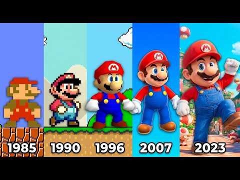 Mario's Biggest Transformation Through the Years