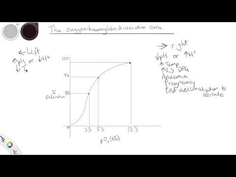 The oxygen-haemoglobin dissociation curve - Primary FRCA Anaesthetics Revision