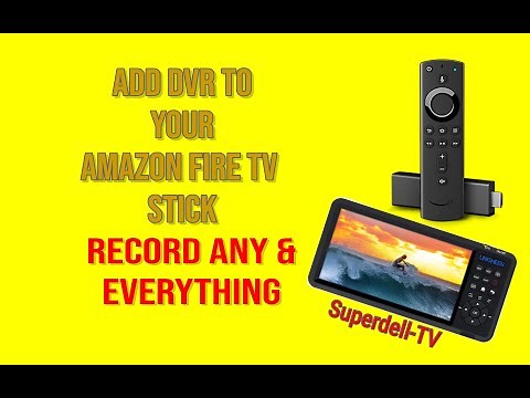 RECORD MOVIES & TV SHOWS ON ANY AMAZON FIRE TV STICK | UNISHEEN HD CAPTURE |
