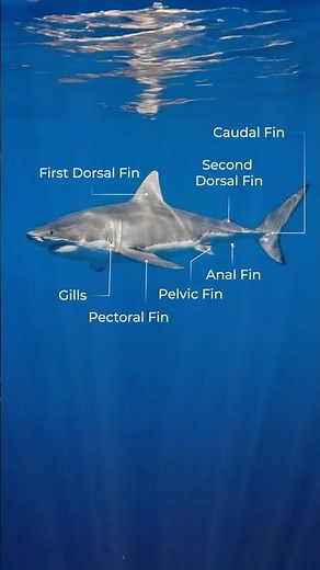 SHARK ANATOMY #OCEARCH #WhiteSharks #PostpalsWorld #SharkEducation #SharkScience #FactsOverFear
