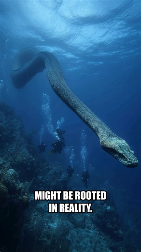 Unbelievable Sea Serpent Filmed Near Caribbean Reef #creature #alien #ocean