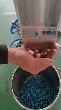 Capsule Polishing & Sorting Machine | High-Efficiency Capsule Cleaner with Automatic Rejection