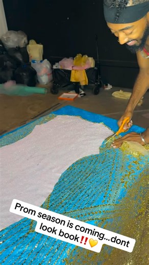 Congrats again on winning 2nd runner up for homecoming queen! Prom bookings are open! Don’t just look book😍 #idonotownrightstomusic #prom #promseason #designer #legendcouture #promdress | Shamar Houston