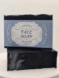 Charcoal & Tea Tree Face Soap - Etsy