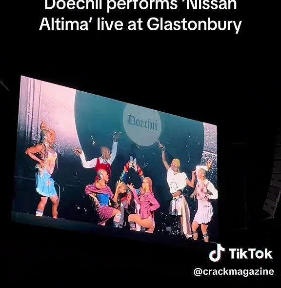Doechii's Nissan Altima Live Performance at Glastonbury