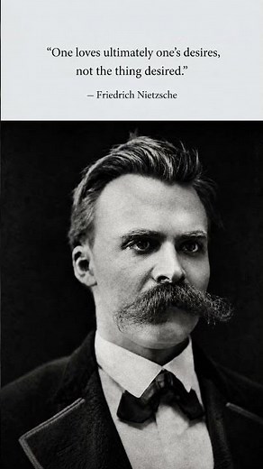 Nietzsche's Brutal Truth About Human Desire