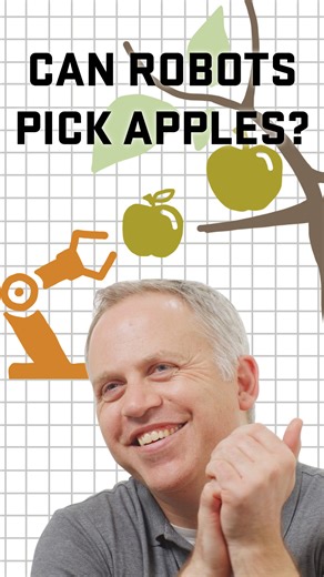 Robotics expert Joe Davidson is part of the team working on robots that harvest fruit like apples, sweet cherries and blueberries. He explains how their robot picks apples, why they are working on agricultural robots and what the challenges are for apple-picking robots. 🤖🍎 Learn more about robotics and AI at Oregon State University: beav.es/explore | Oregon State University