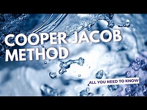 TRANSIENT GROUNDWATER FLOW - COOPER JACOB METHOD