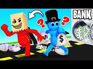 ROBBING a BANK in a BOARDGAME (Pummel Party)