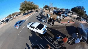 Here's The First Ford Mustang Crash At A Cars And Coffee In 2023 | Carscoops