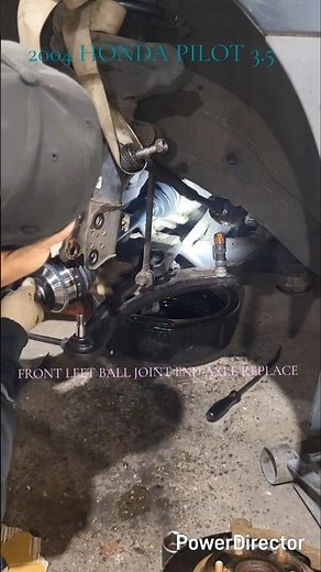 2004 HONDA PILOT 3.5 FRONT LEFT AXLE END BALL JOINT REPLACE