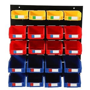 [Hot Item] Pegboard Bins Kit Pegboard Parts Storage Bin