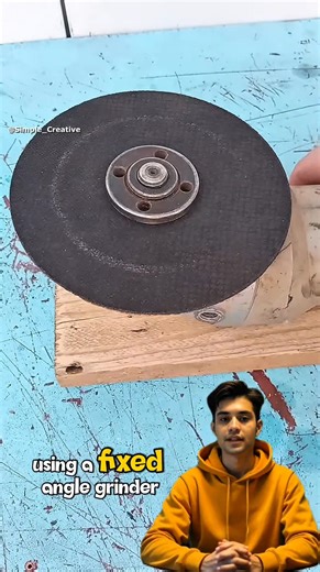 Homemade grinder sharpens drill bit angle perfectly. ​#DIY #ToolHack #DrillBitSharpening #AngleGrinder #WorkshopTips | Potemaster Fans