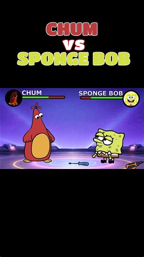 Chum VS SpongeBob – Poppy Playtime Chapter 5 Battle! Who Wins? 😱 #animation #poppyplaytime #shorts