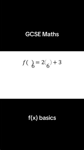 What does f(x) mean?Explaining function notation clearly #Functions #GCSEMaths #MathsRevision
