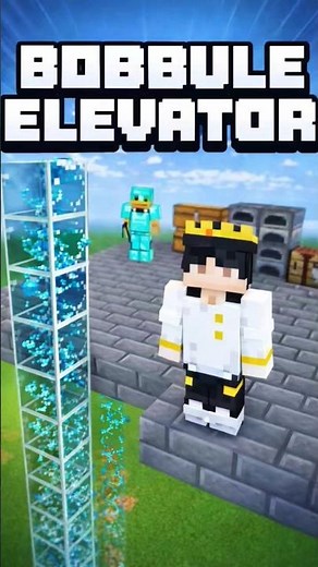 Minecraft Bubble Elevator Super Fast & EasyMinecraft Bubble Elevator in 1 Minute#minecraft #gaming