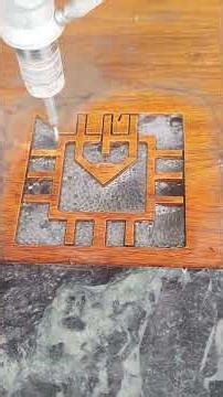 Smooth water jet cutting process #CNC #water jet #pressure relief