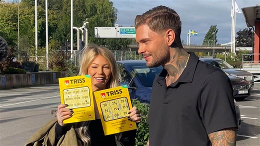 ”Leonidas” och Josefines glädje efter miljonvinsten