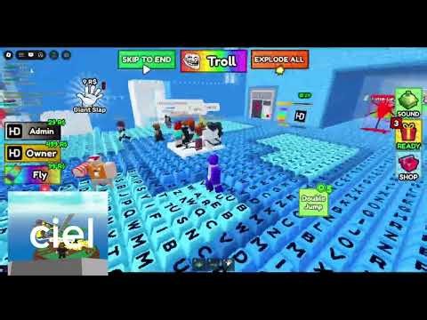 I backdoored and trolled the lobby w reaction #roblox #lua #script #funny #troll #memes #fling
