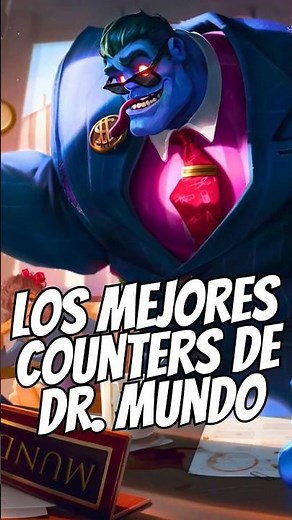 🛑THE BEST DR. MUNDO COUNTERS IN WILD RIFT #wildrift #leagueoflegends #riotgames
