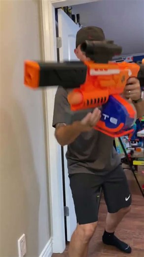 Nerf demolisher with 3D printed parts #shorts