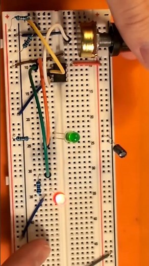 ⚡ This Is a Comparator! | LM393 🔴🟢 #shorts #techshorts #engineering