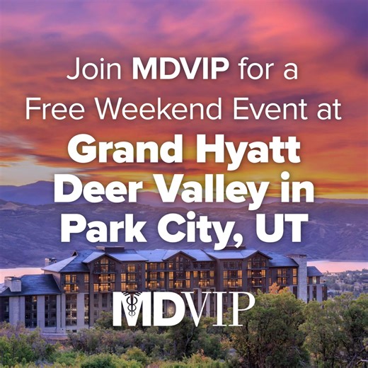 PCPs: RSVP for a FREE Park City weekend & learn why 90% of MDVIP physicians are satisfied & see if your practice is a fit. | MDVIP