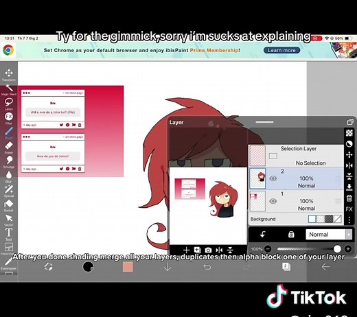Art Tutorial Using Ibis Paint X for Beginners